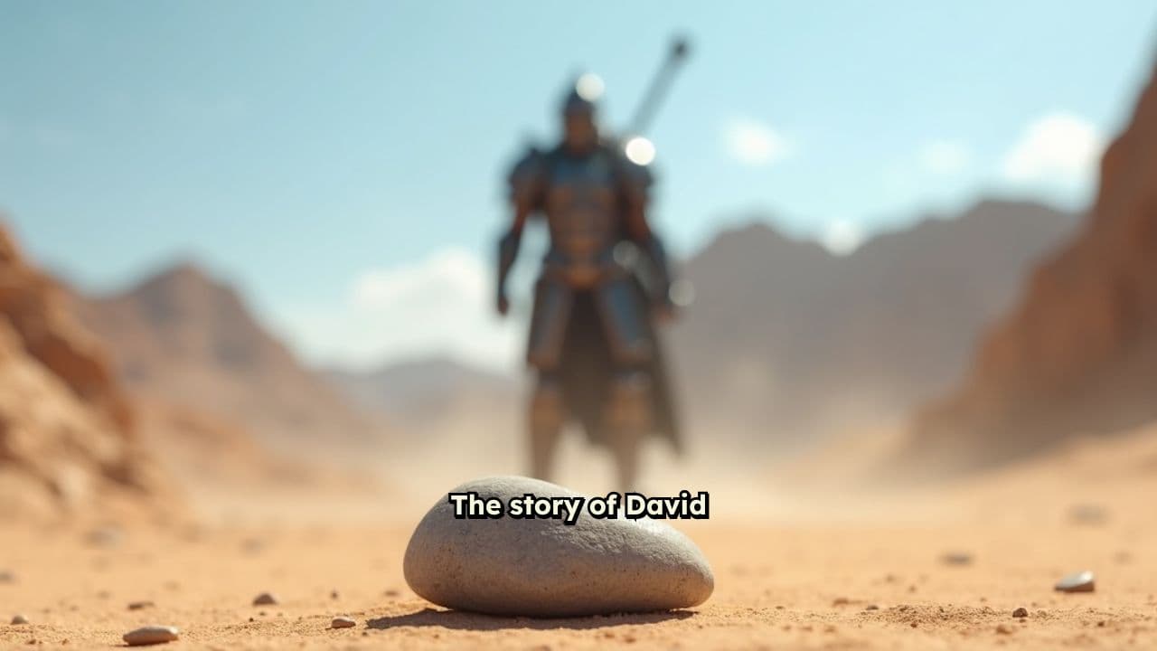 The Story Of David vs Goliath - Courage Against Giants