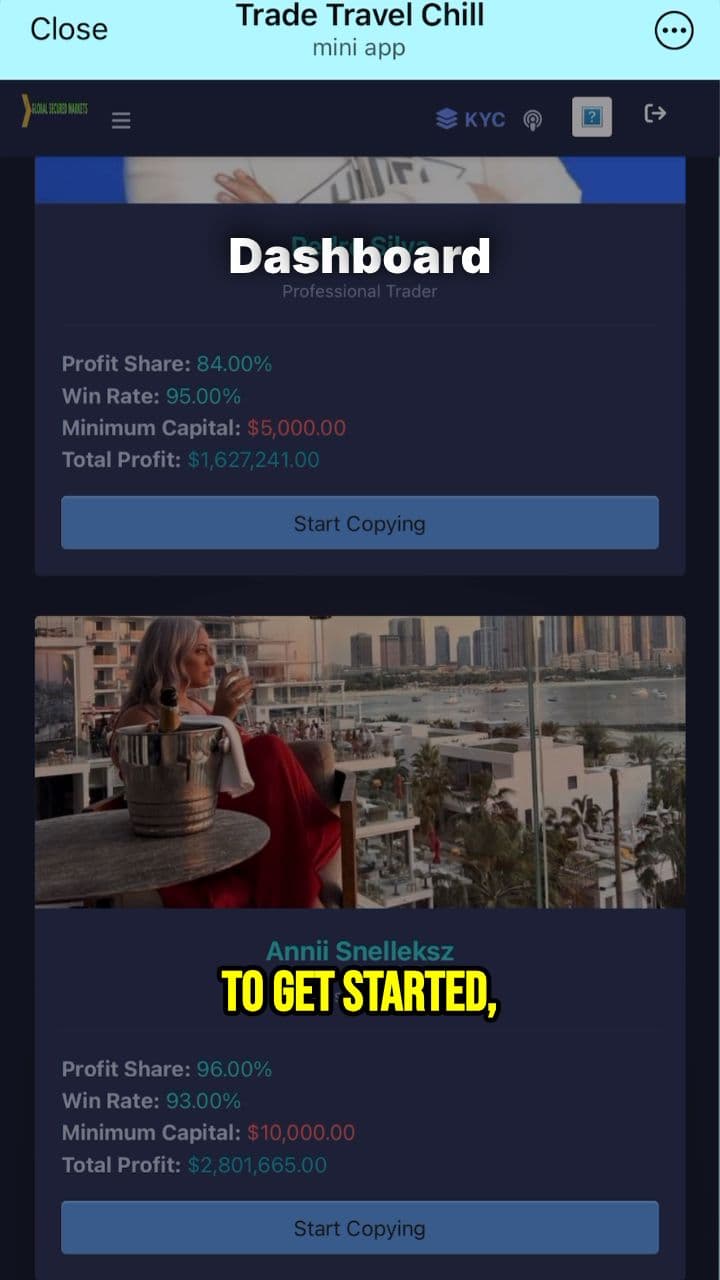 Review Your Dashboard Balance