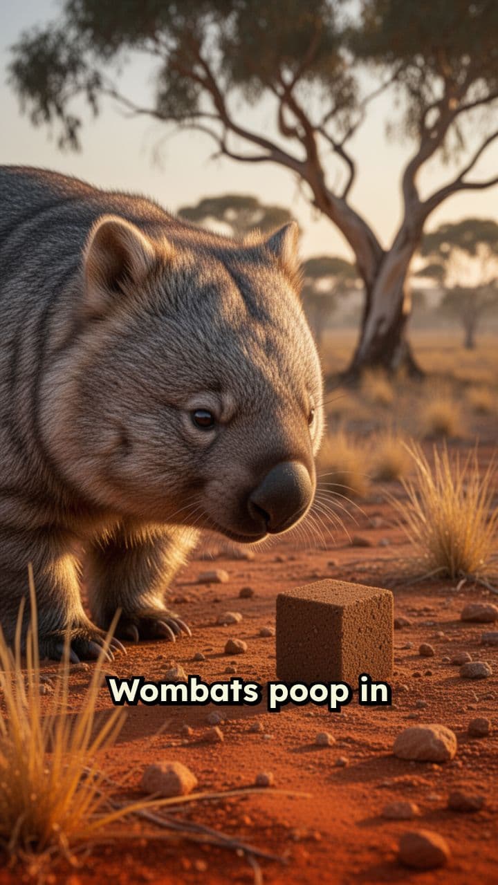 Why Wombats Poop Cubes
