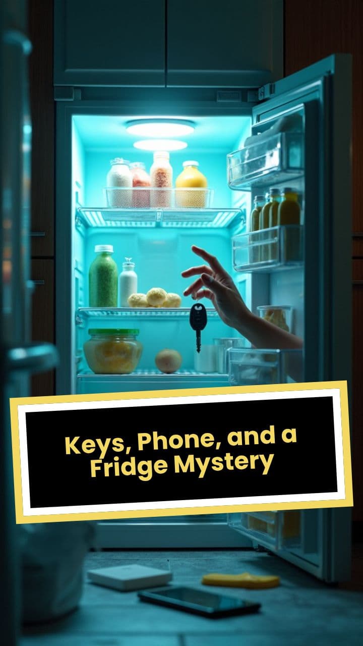 Keys, Phone, and a Fridge Mystery
