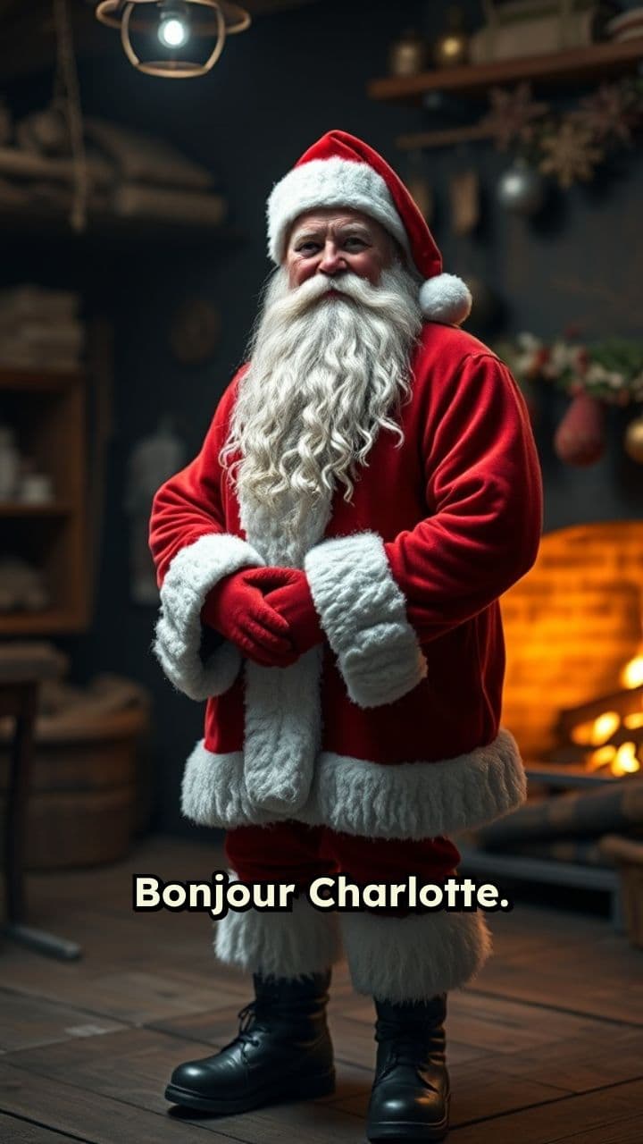 Le Message du Père Noël à Charlotte