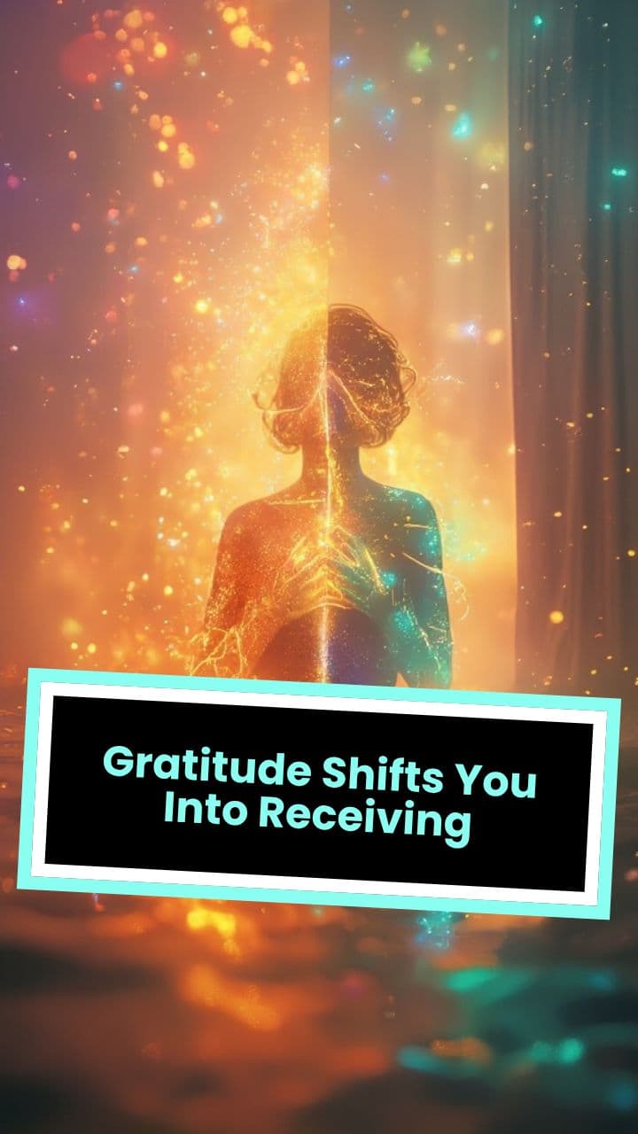 Gratitude Shifts You Into Receiving