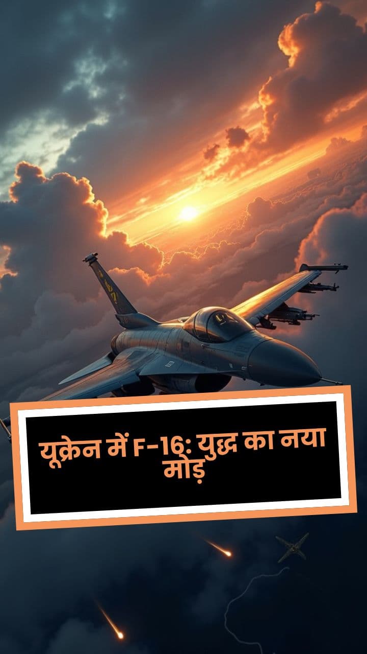 यूक्रेन में F-16: युद्ध का नया मोड़