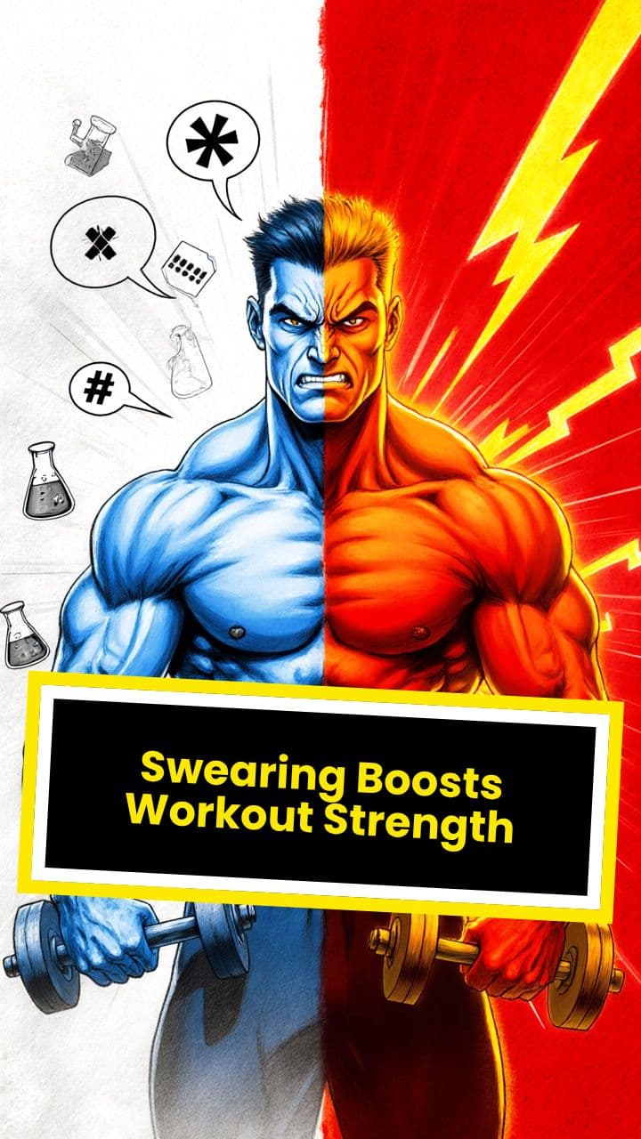Swearing Boosts Workout Strength