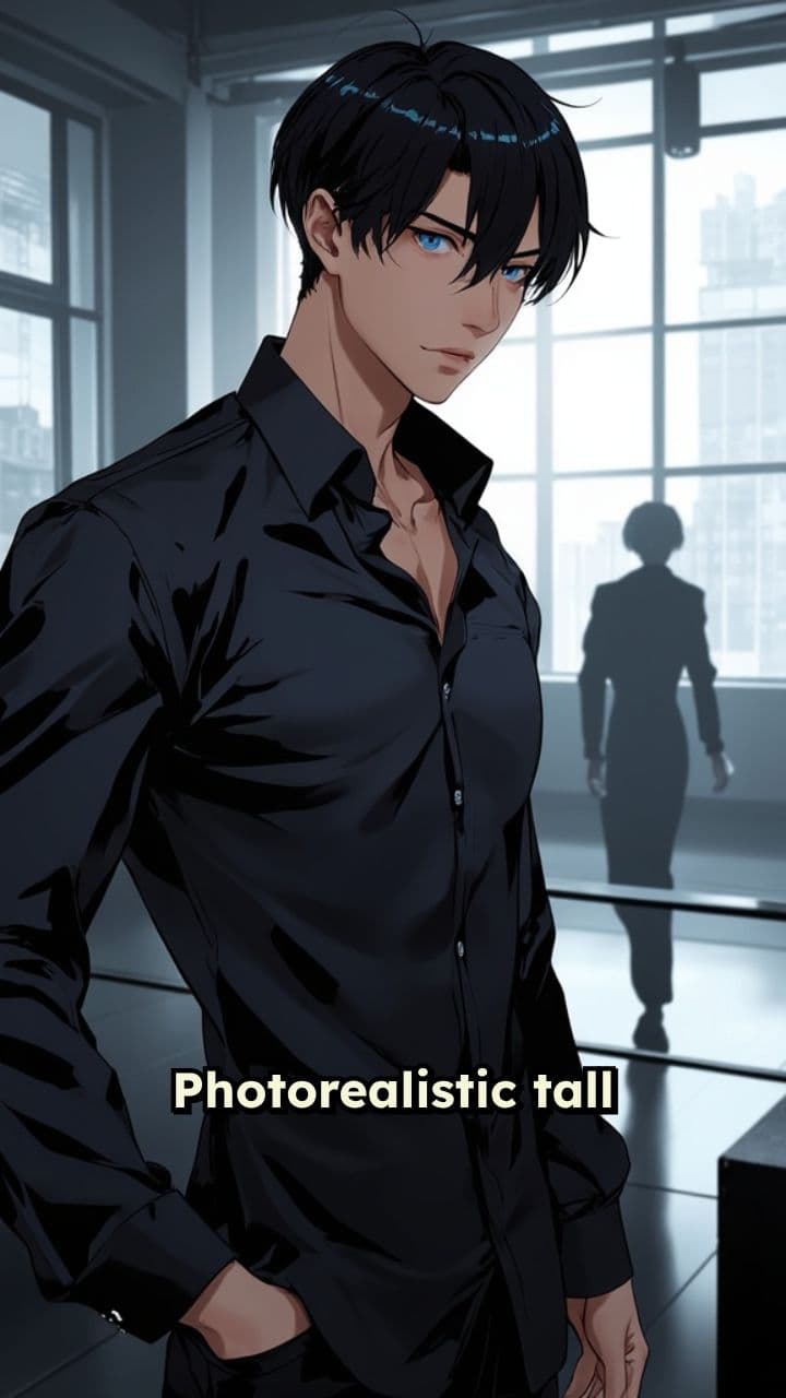 Athletic Model on Icy Runway