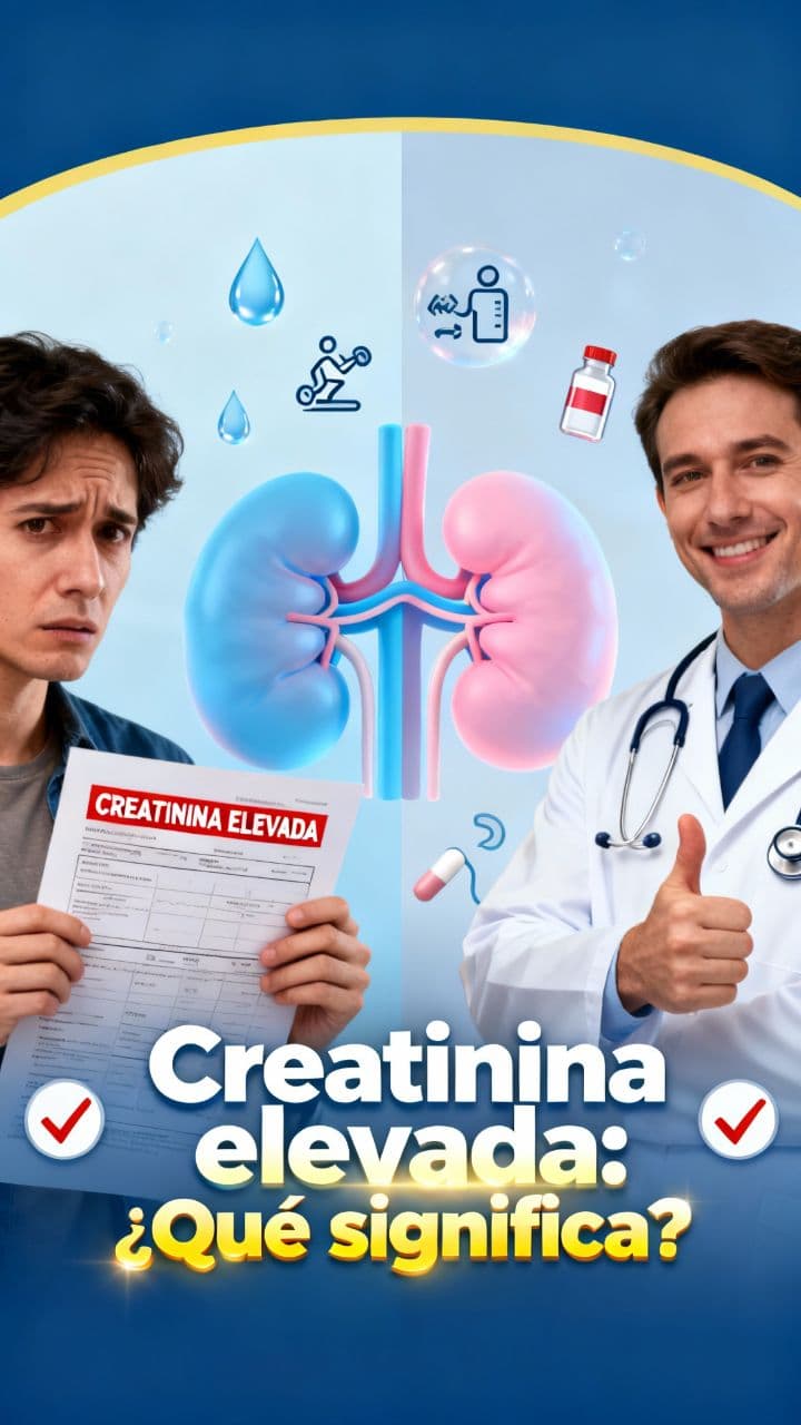Creatinina elevada: ¿Qué significa?