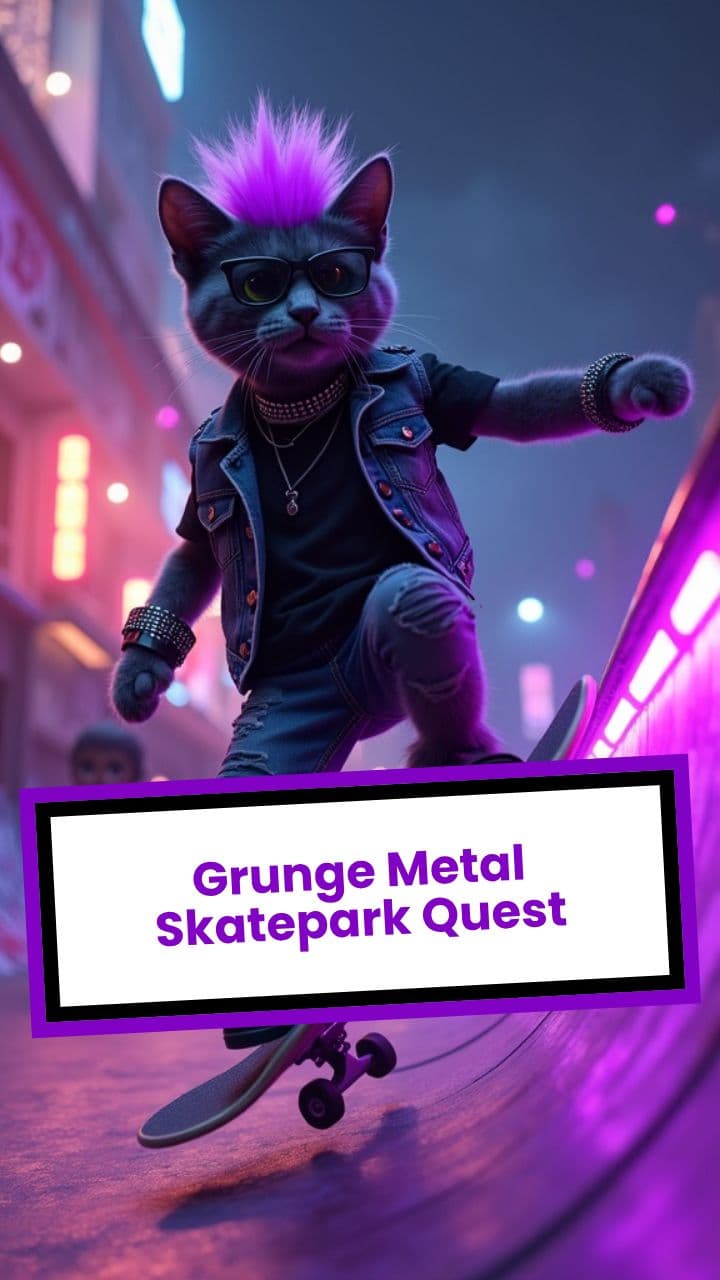 Grunge Metal Skatepark Quest