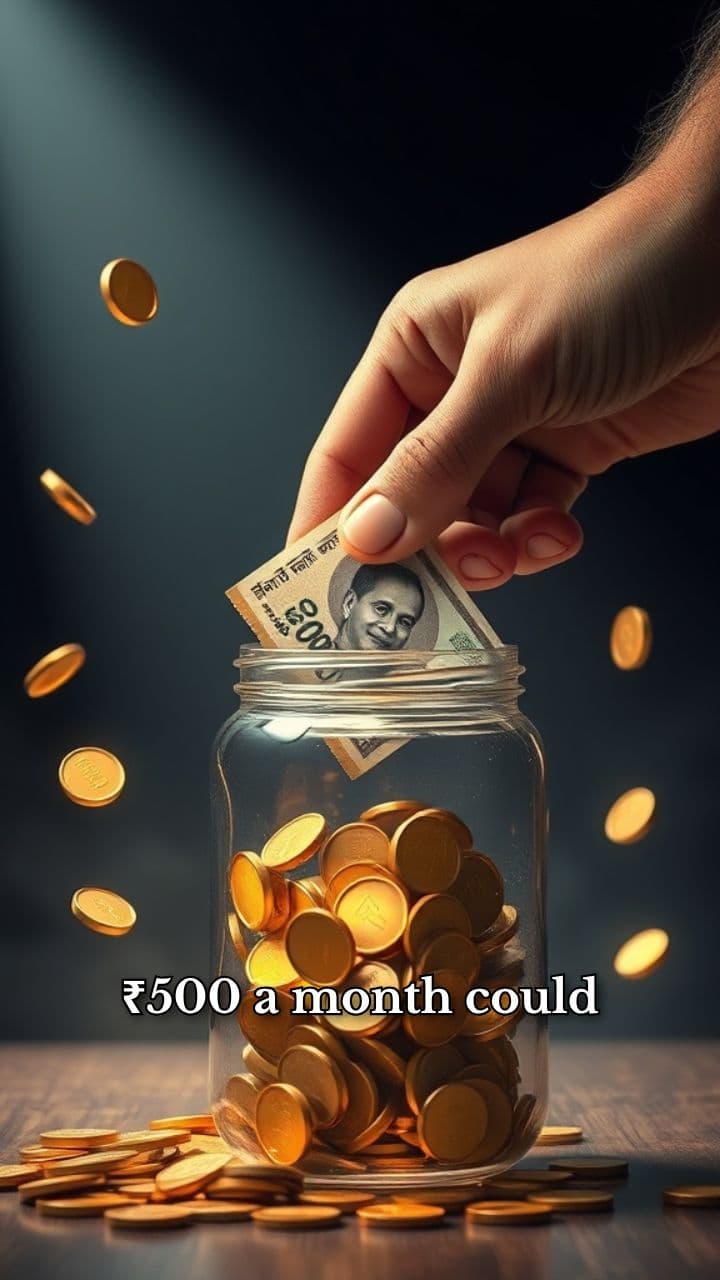 Invest ₹500, Build Wealth Over Time