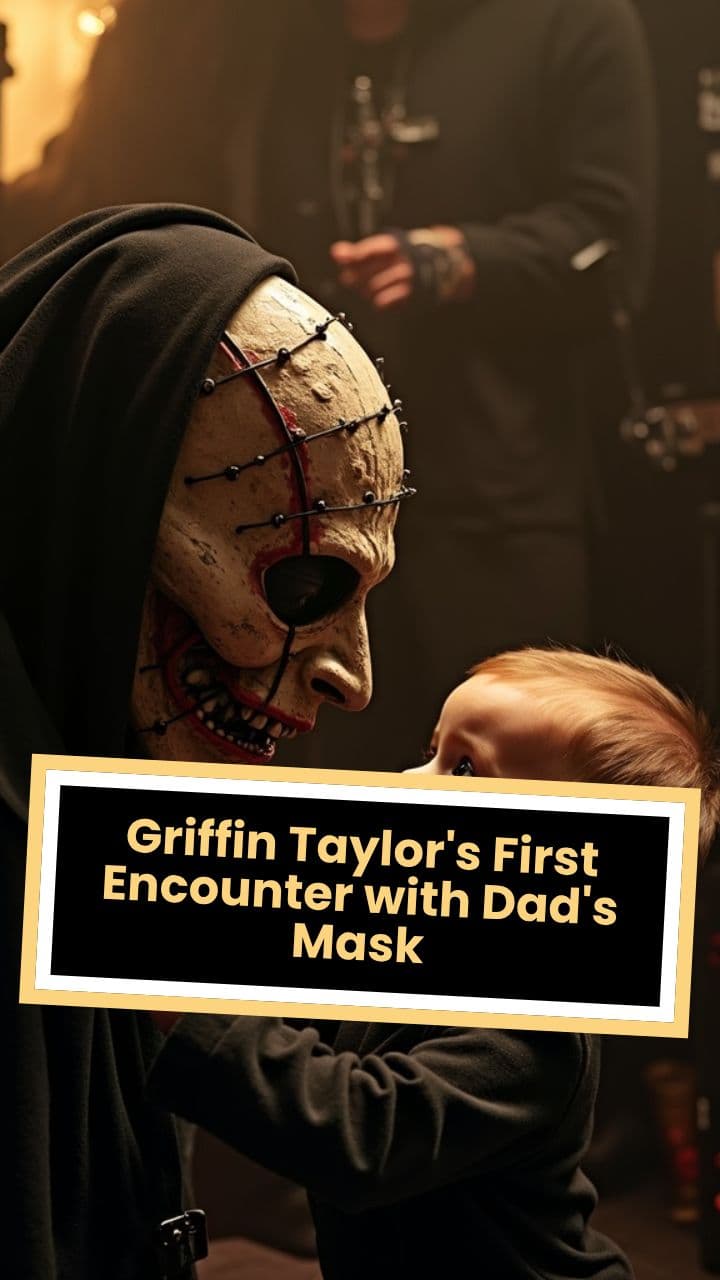 Corey Taylor’s Son Griffin Shares His Strange First Reaction to Seeing Corey in a Slipknot Mask