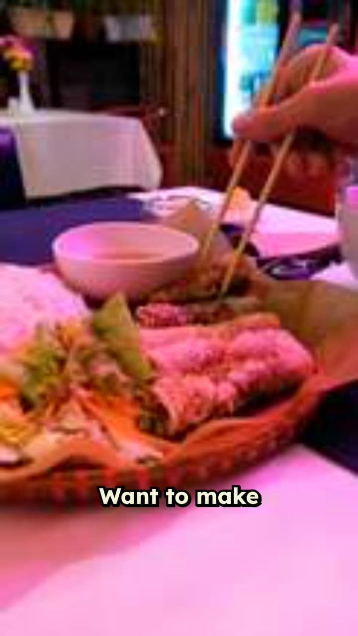How to Make Delicious Vietnamese Spring Rolls