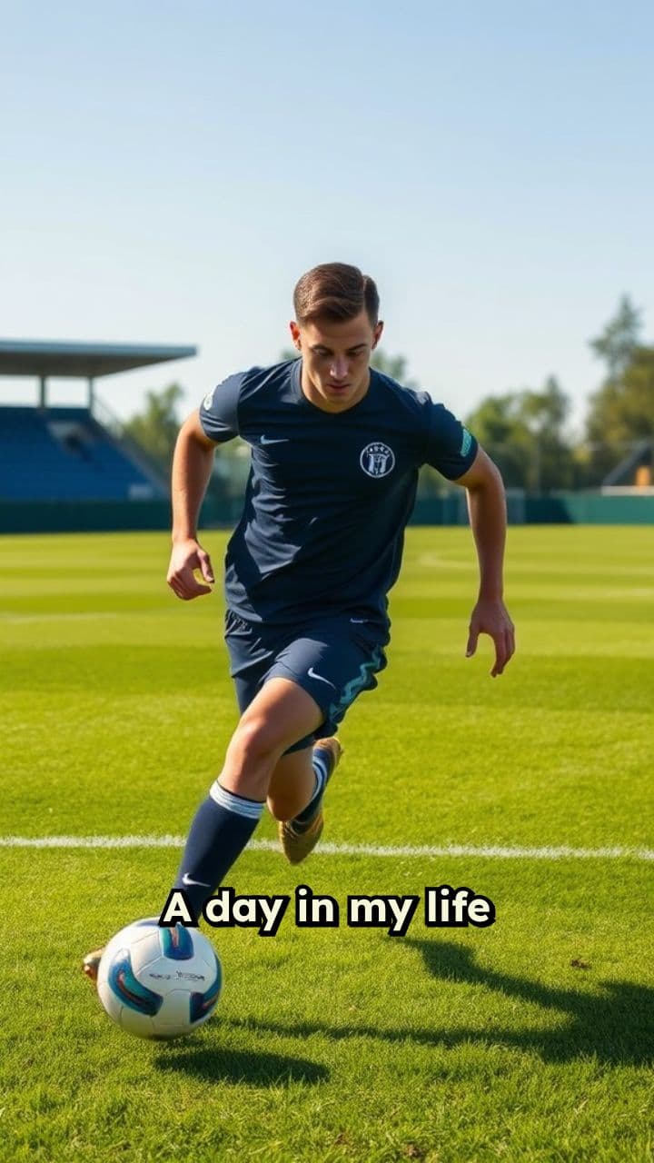 A Day in the Life of a Soccer Player