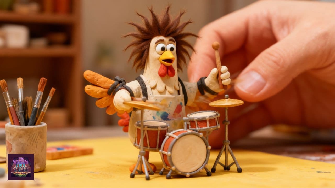 Feathers, Drums, and Poultry Art