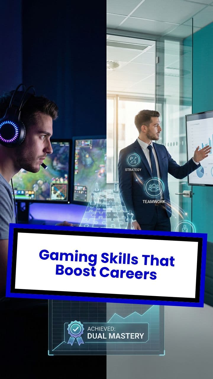 Gaming Skills That Boost Careers