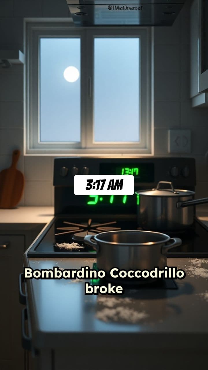 Bombardino Coccodrillo's Pasta Heist