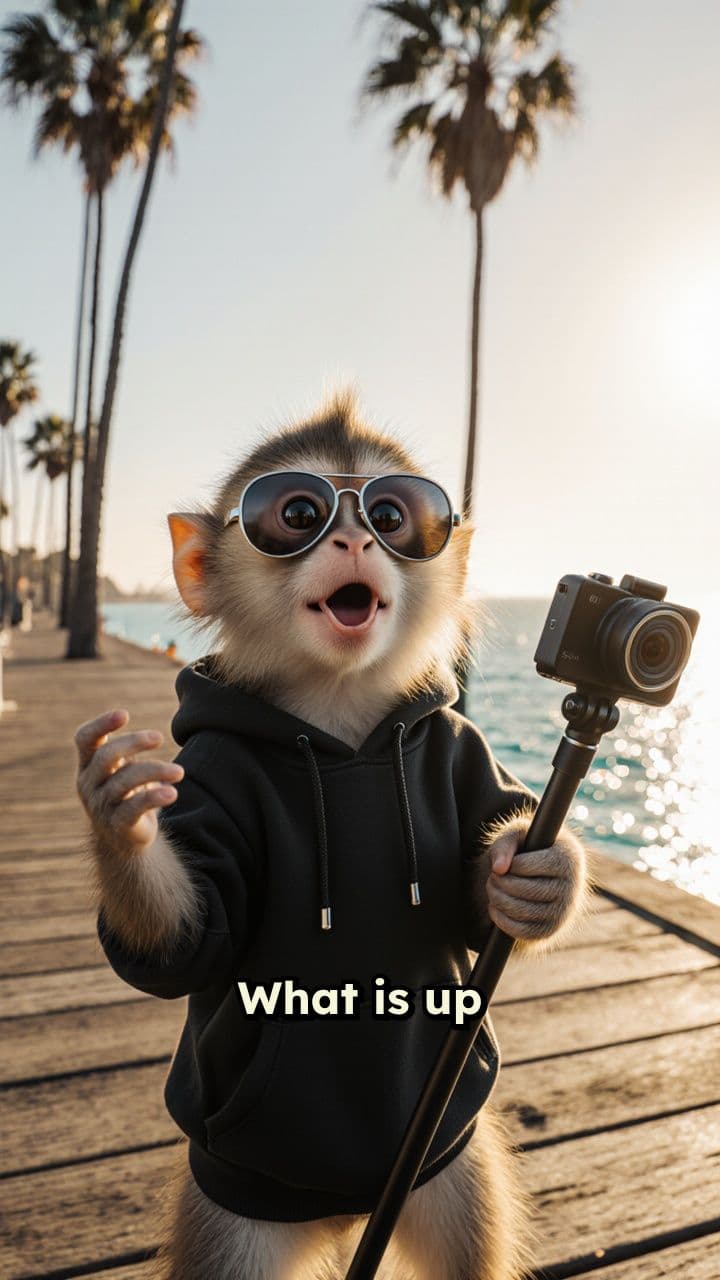 The Monkey Influencer Lifestyle