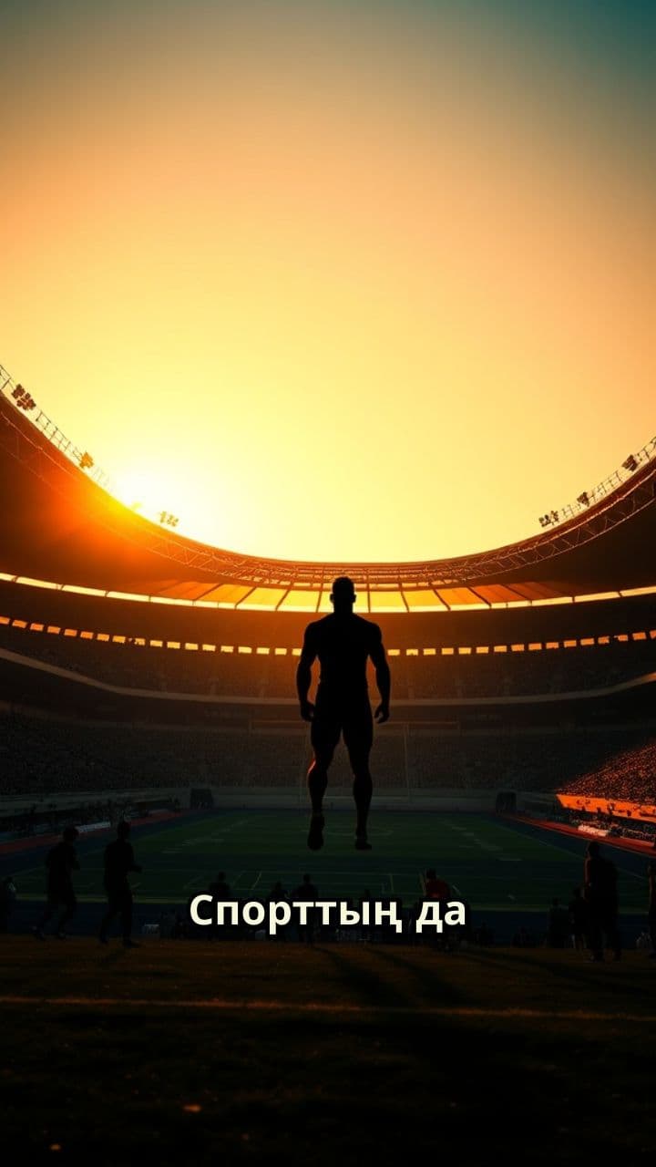 Спорттың адам өміріндегі ерекше рөлі