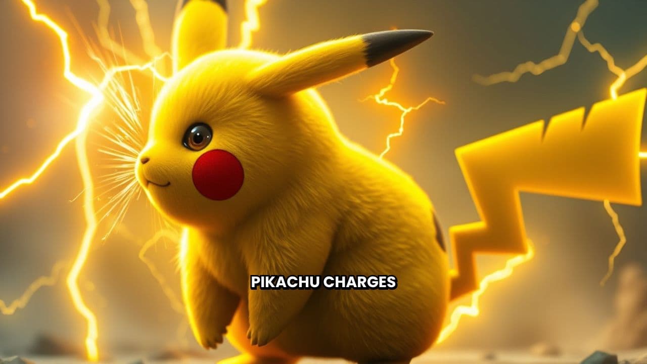 Electric Showdown: Pikachu vs Robot