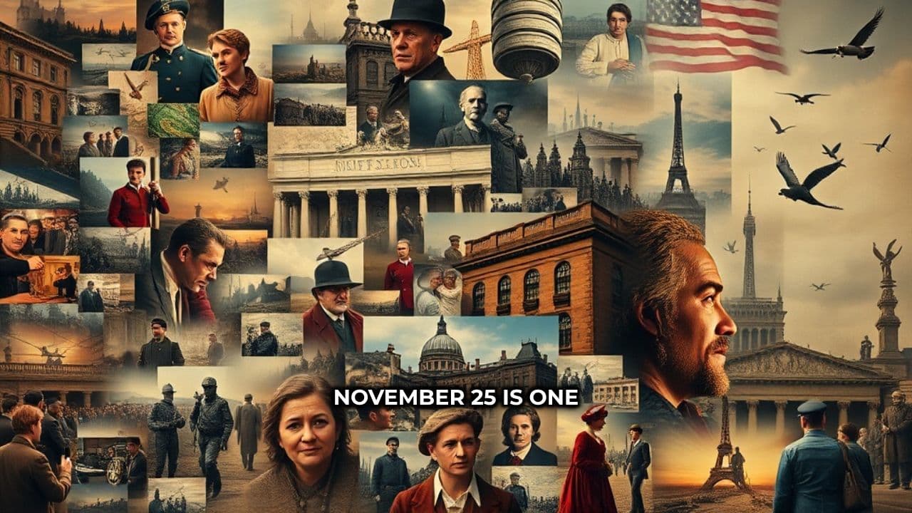 Dramatic Moments in History: November 25