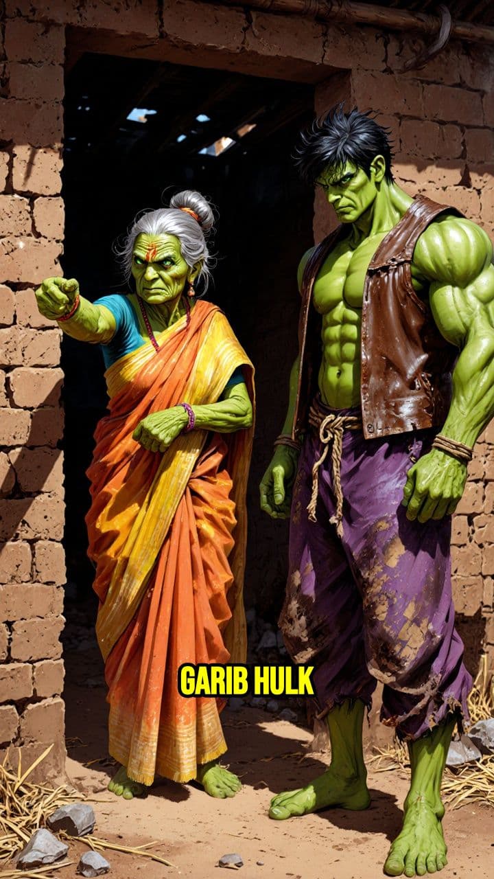 गरीब हल्क का घर से निकाला जाना