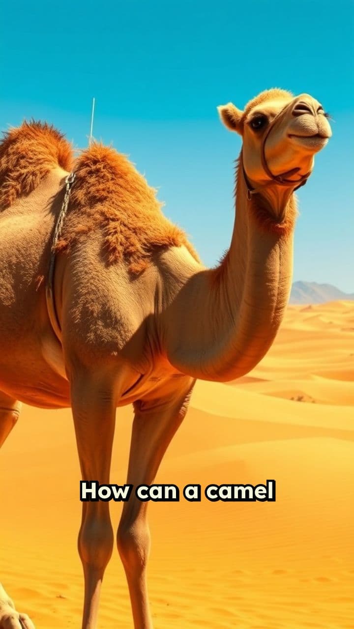 How Camels Survive Without Water
