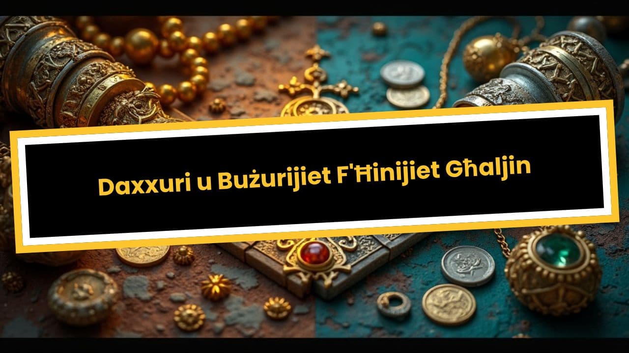 Daxxuri u Bużurijiet F'Ħinijiet Għaljin