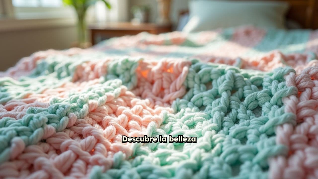 Colchas Tejidas a Crochet - Belleza Artesanal