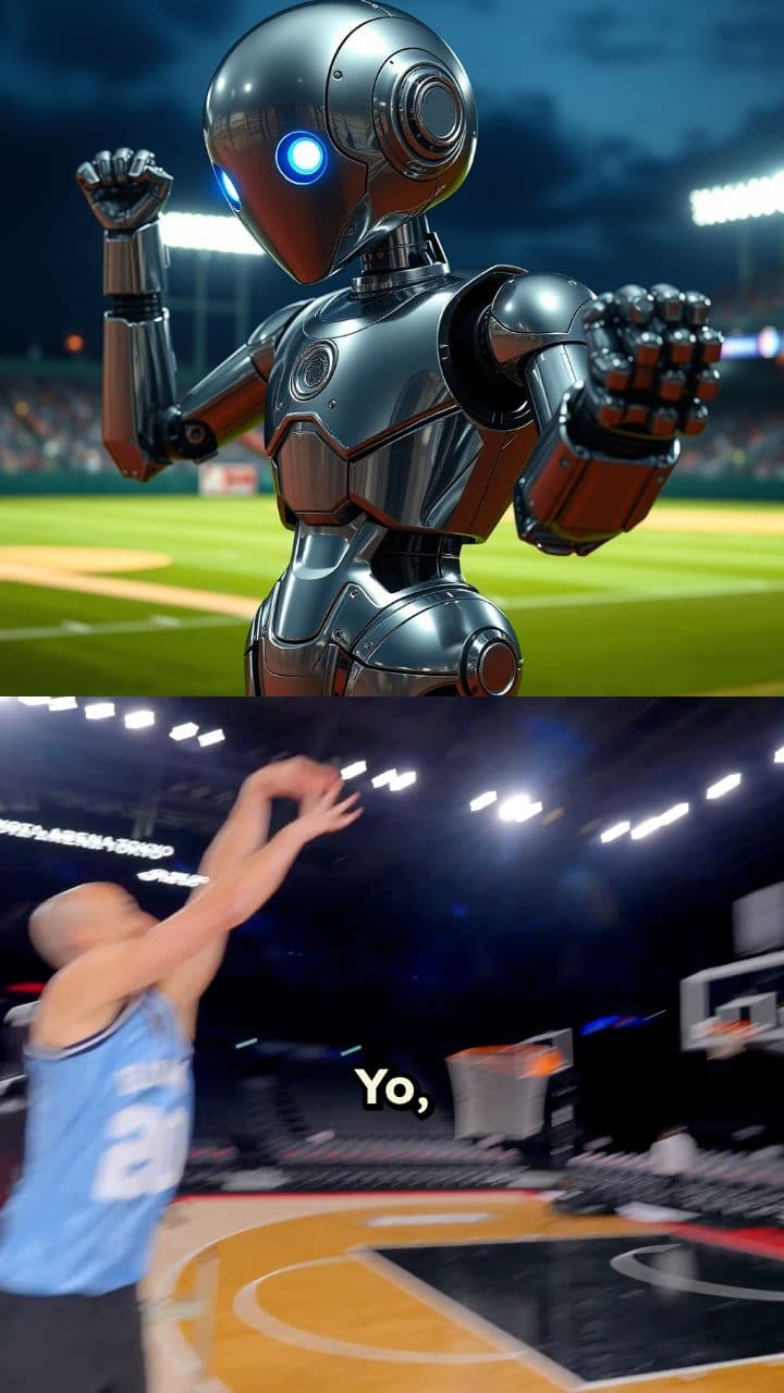 The Taunting Robot Pitcher