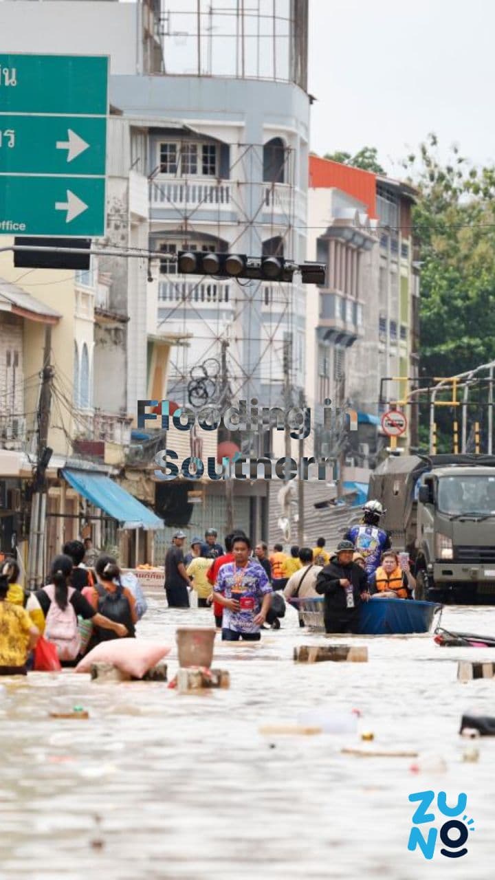 Severe Flooding in Southern Thailand Claims 80+ Lives