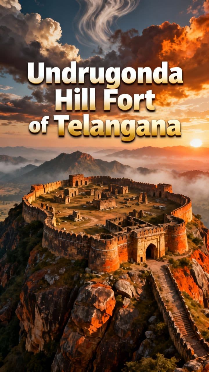 Undrugonda Hill Fort of Telangana