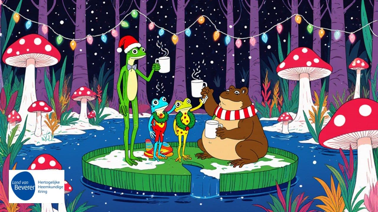 Froggy Christmas and New Year Joy