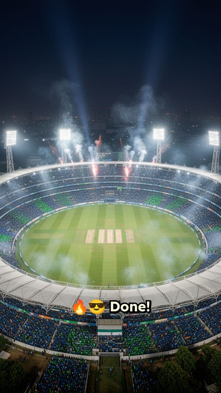 India vs Pakistan Stadium Chant