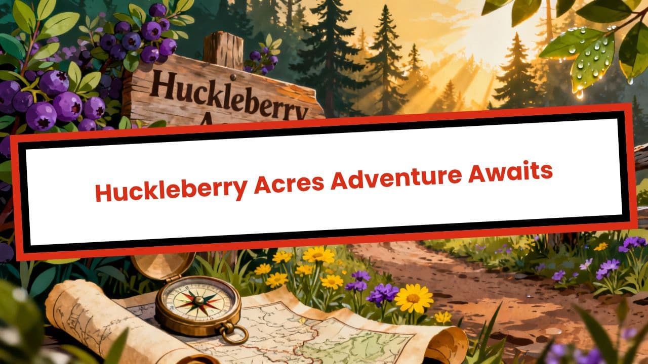 Huckleberry Acres Adventure Awaits
