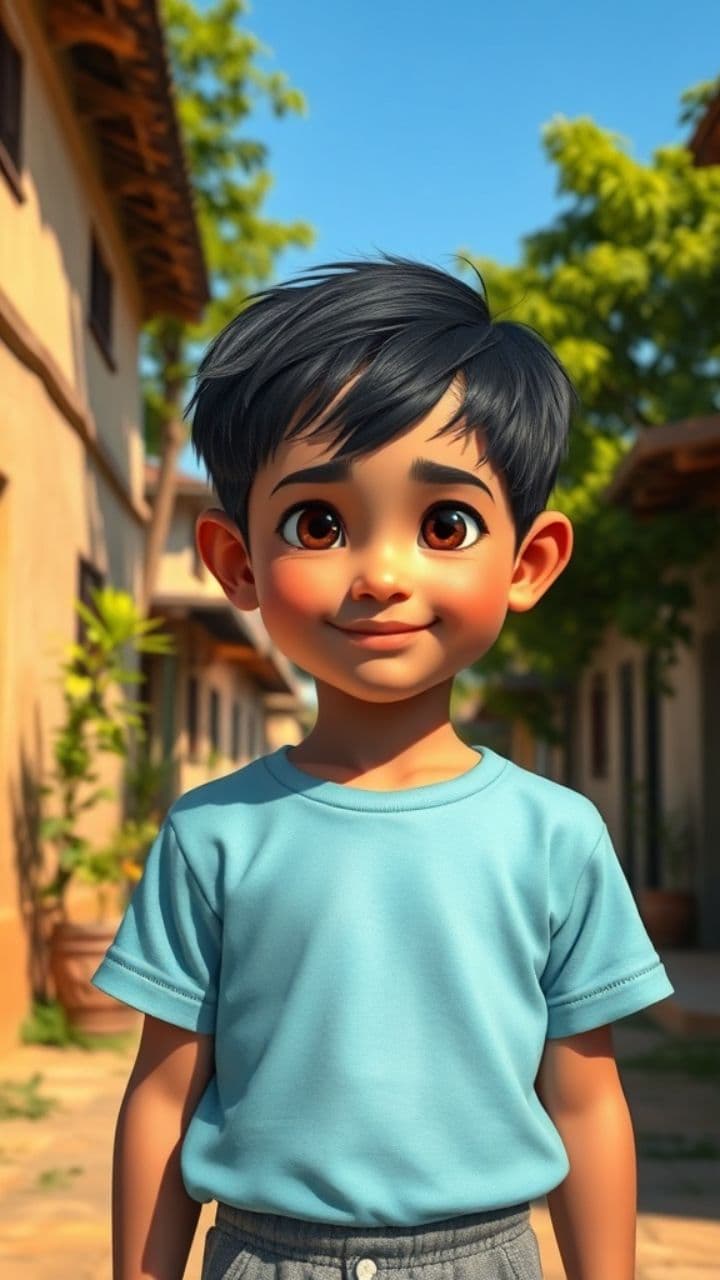 छोटू आणि रंग पाखराचे जादुई साहस