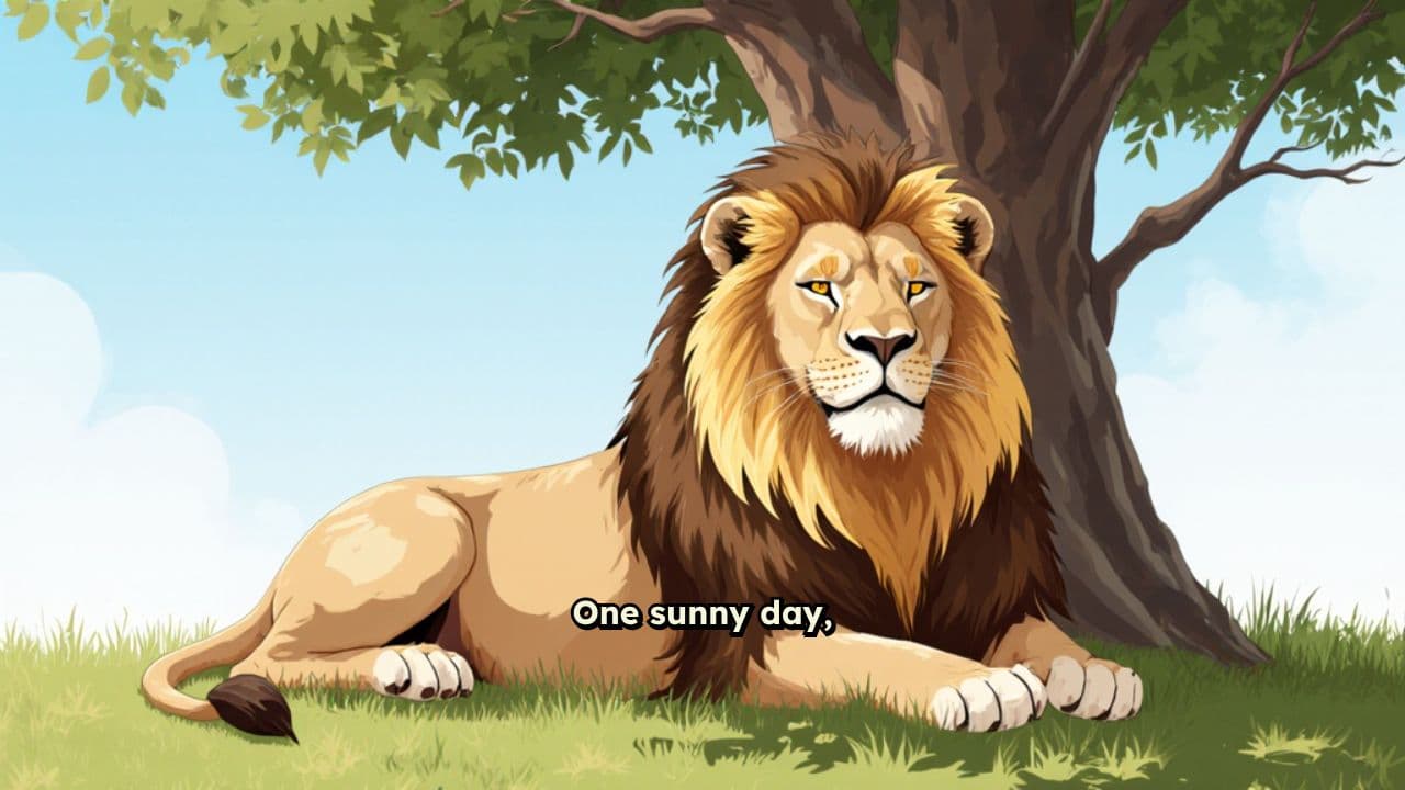 The Lion and the Little Mouse