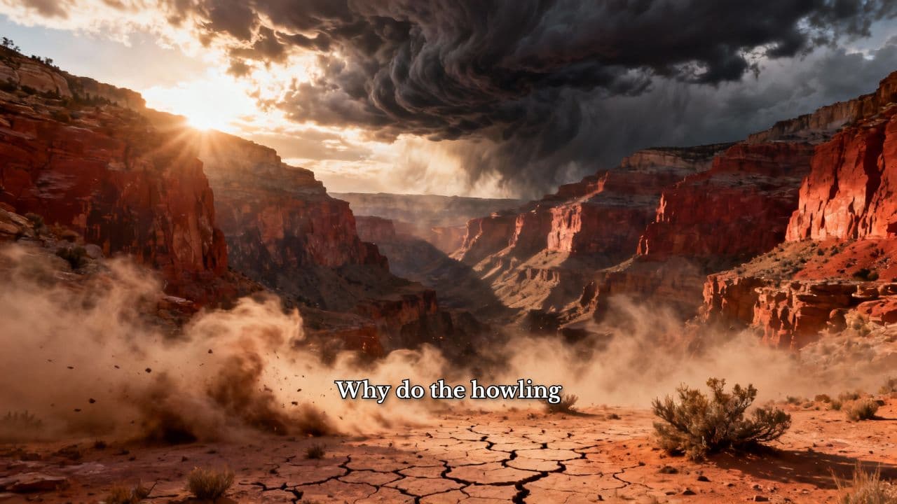 Be Still Amid Roaring Winds