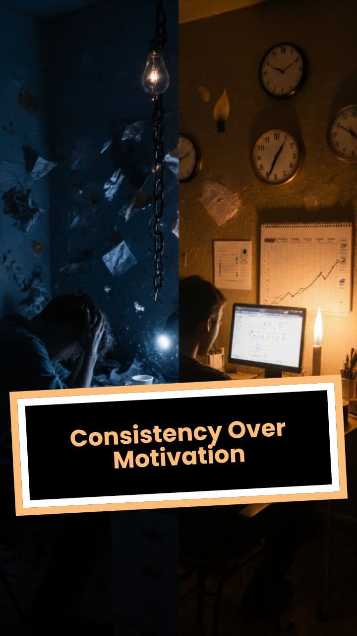 Consistency Over Motivation