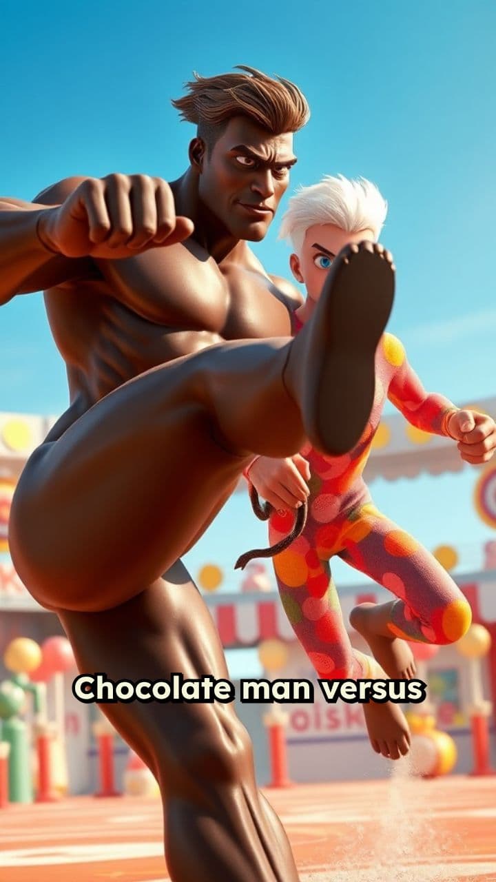 Chocolate Man vs. Candyman Showdown