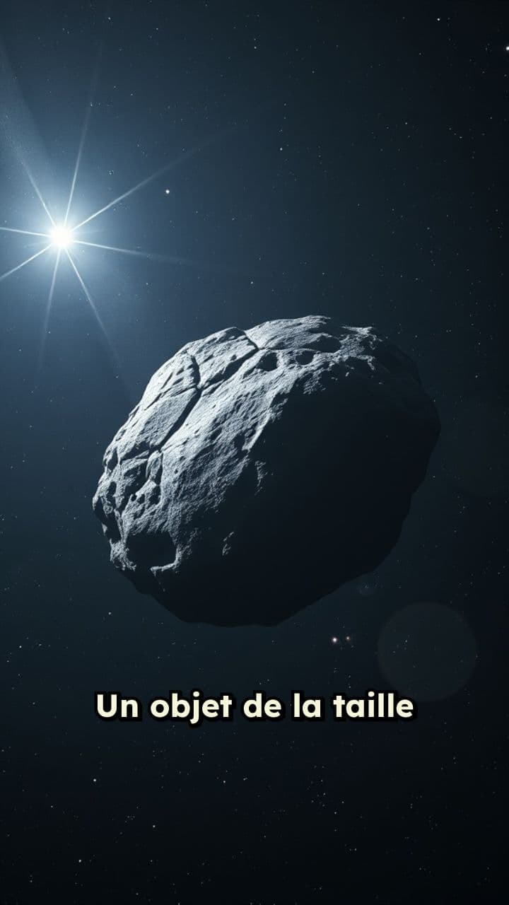 Un objet mystérieux traverse notre système solaire