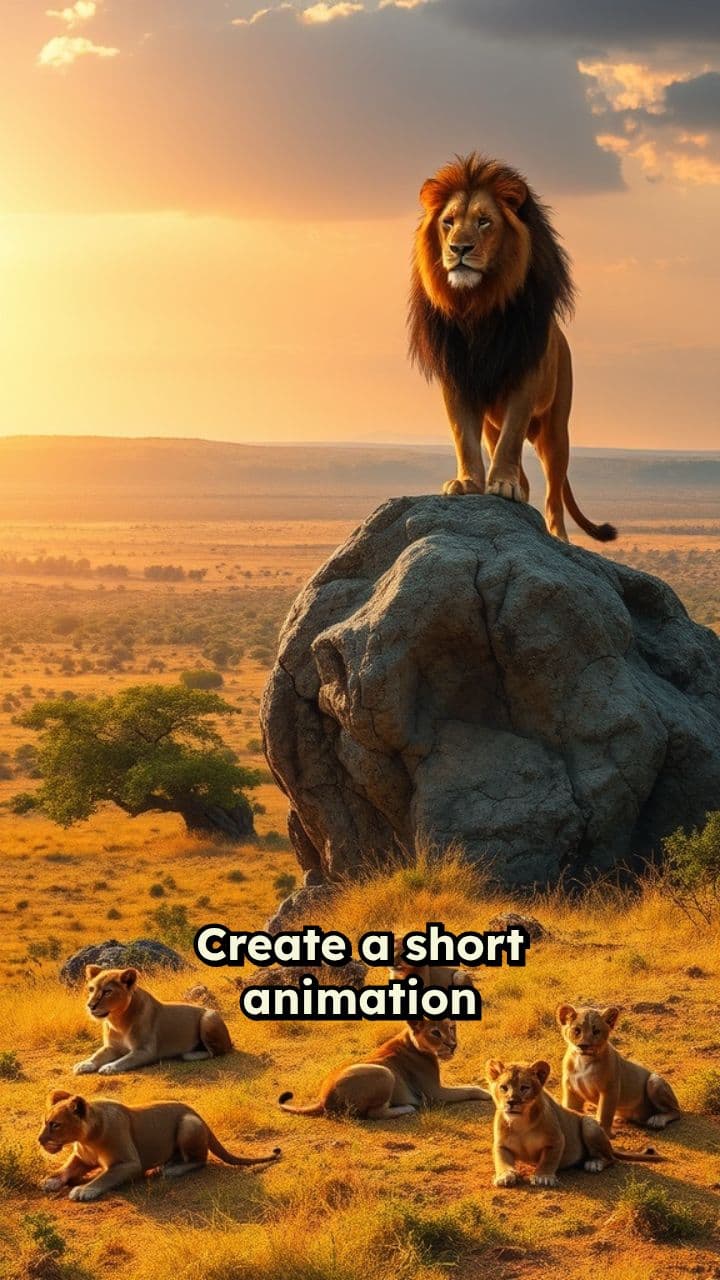 Lion Kingdom Animation