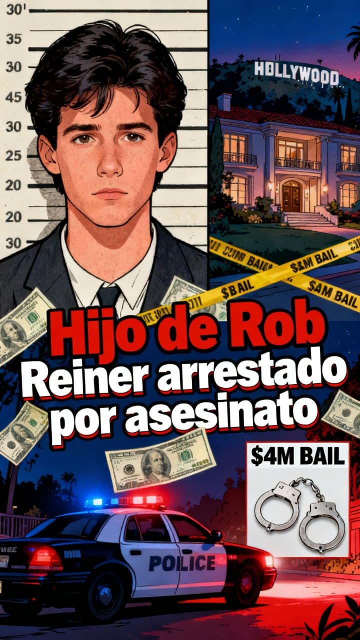 Hijo de Rob Reiner arrestado por asesinato