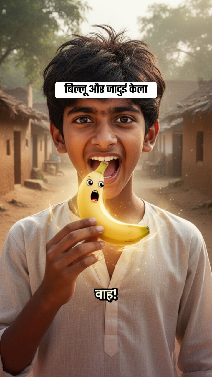 बिल्लू और जादुई केला