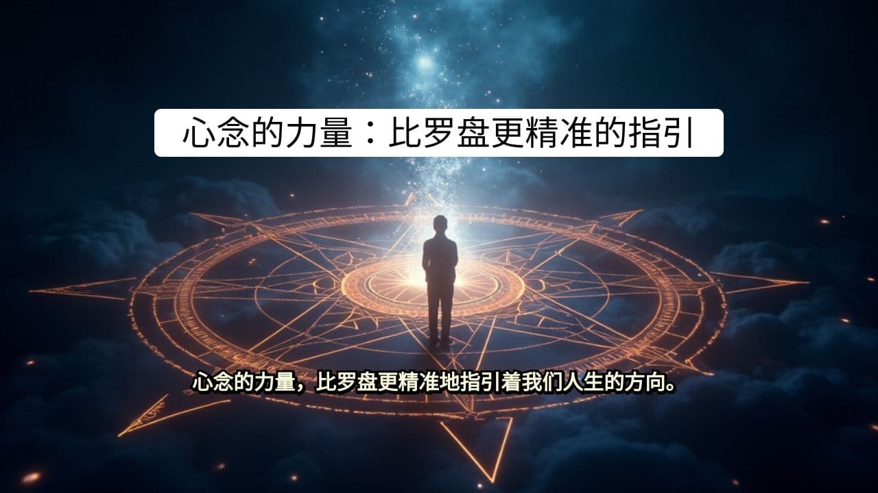 心念的力量：比罗盘更精准的指引