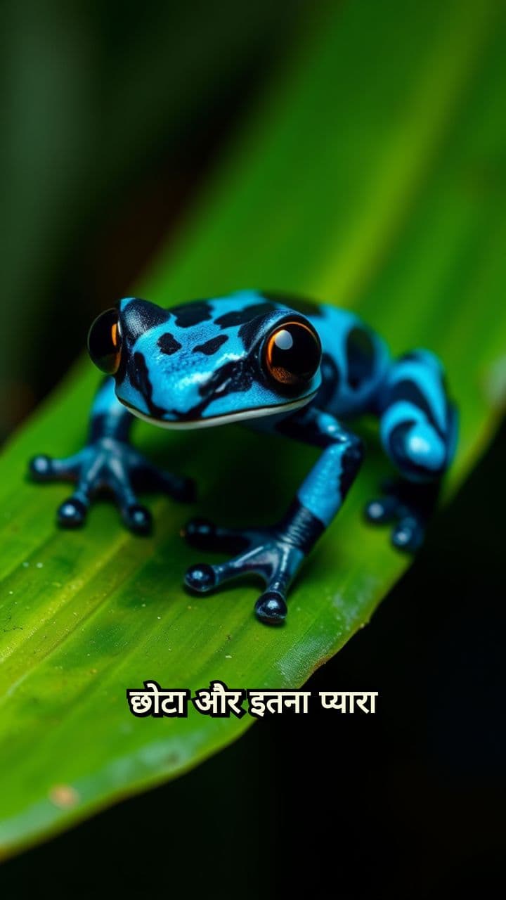 पॉइज़न डार्ट फ्रॉग: ज़हरीला छोटा जीव