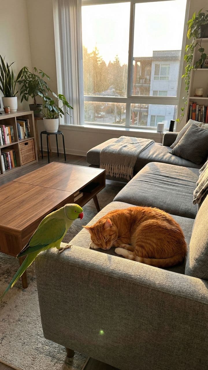 The Mischievous Parrot