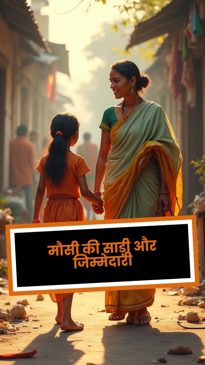 मौसी की साड़ी और जिम्मेदारी