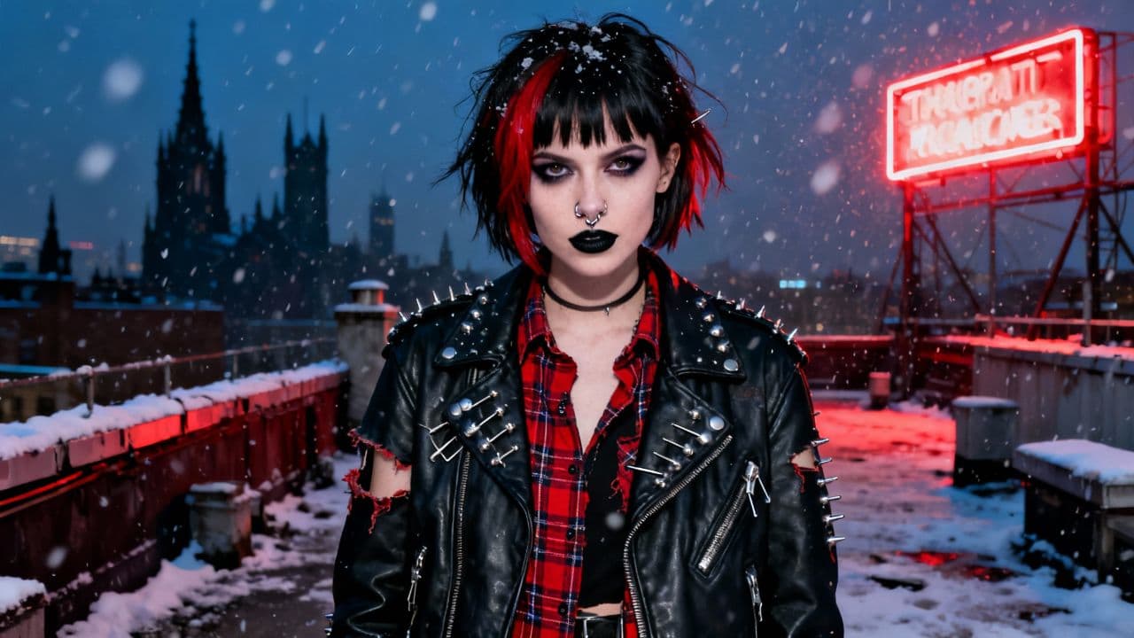 Midnight Christmas Invitation