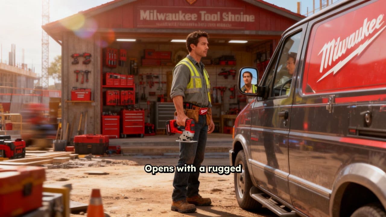 Tradie Style with M18 Hair Dryer