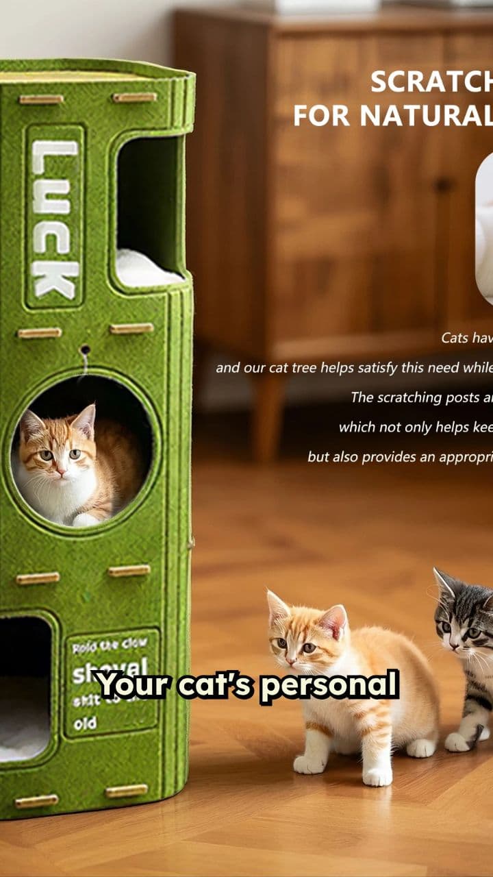 Ultimate Cat Tree for Happy Naps