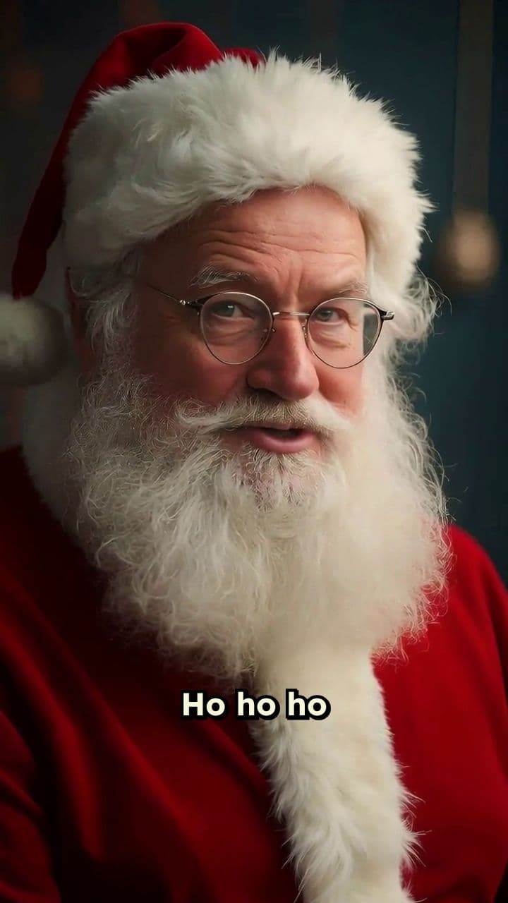 Mensagem do Papai Noel para Lara e Luísa