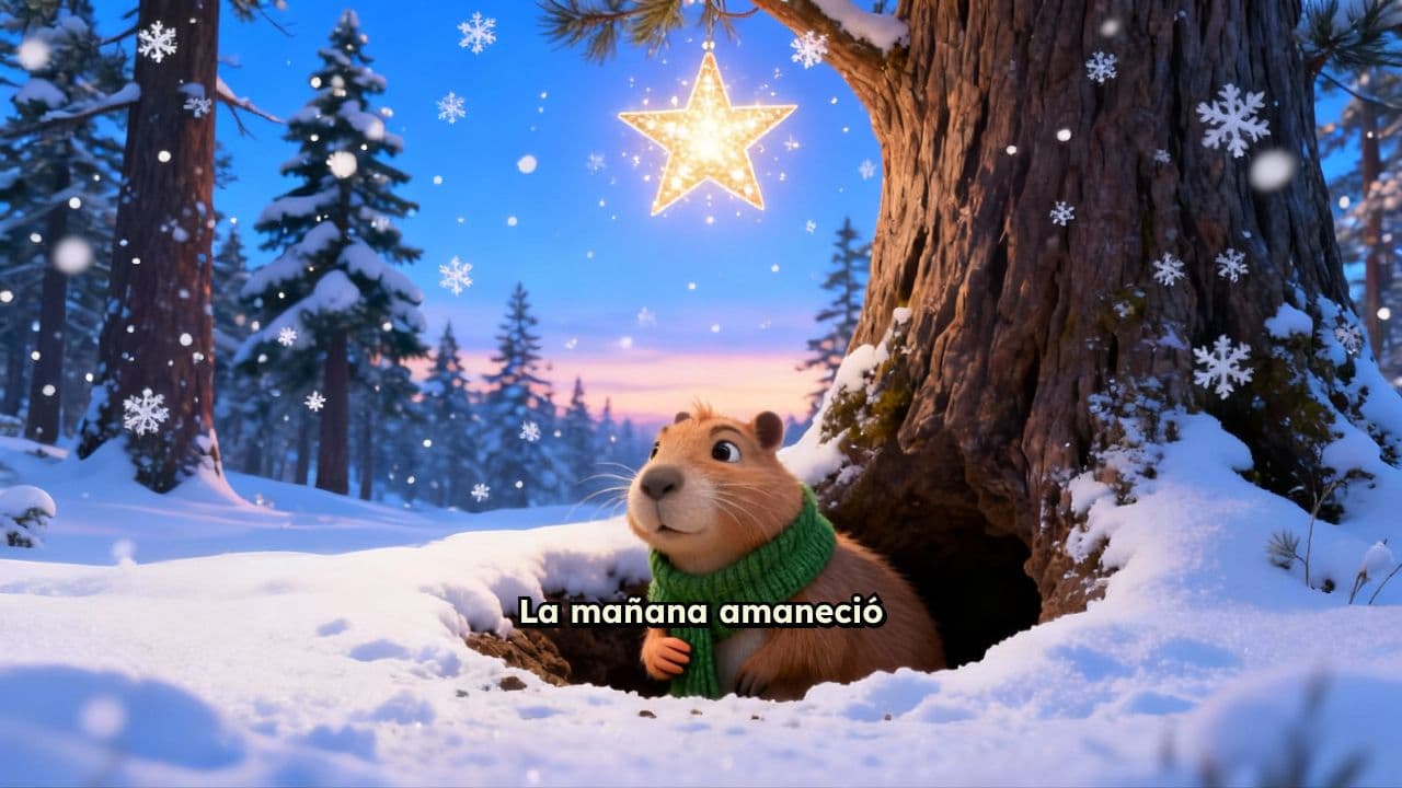 Sebastián el Capibara – Un Belén en el Bosque